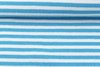 Bündchen Rundstrickbündchen Streifen Aqua 3mm