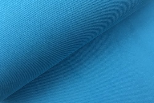 Bündchen Strickschlauch Organic Wasserblau