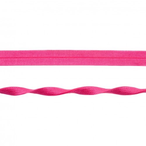 Elastisches Einfassband 20mm Uni Pink