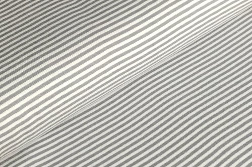 Bündchen Ringel 3mm Silber Grau