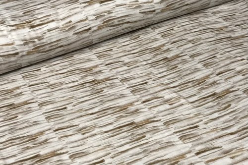 Musselin bedruckt Digitaldruck Baumwolle Streifen