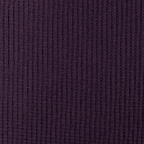 Baumwolljersey Jersey Waffeljersey Uni Violett