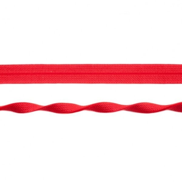 Elastisches Einfassband 20mm Uni Rot