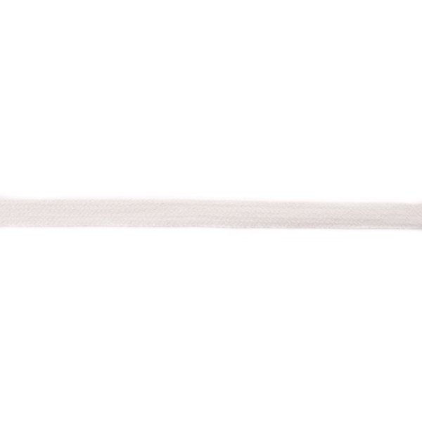 Hoodie Kordel Flachkordel 14mm Natur Weiß