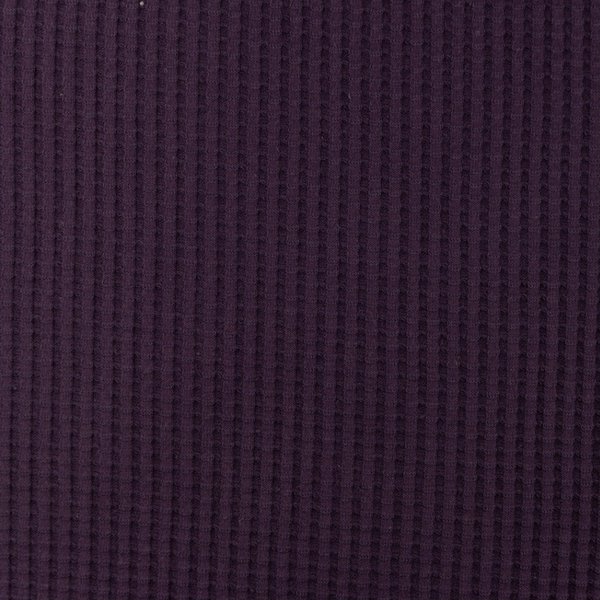 Baumwolljersey Jersey Waffeljersey Uni Violett