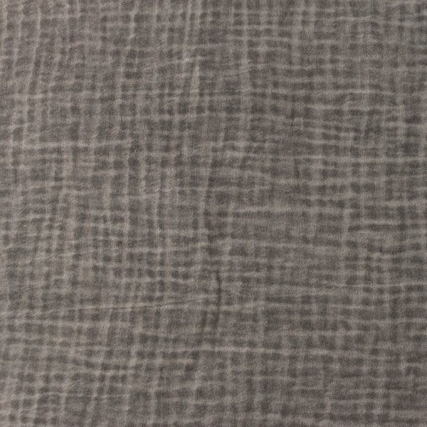 Musselin Double Gauze (Organic) Baumwolle Dirty Wash Taupe