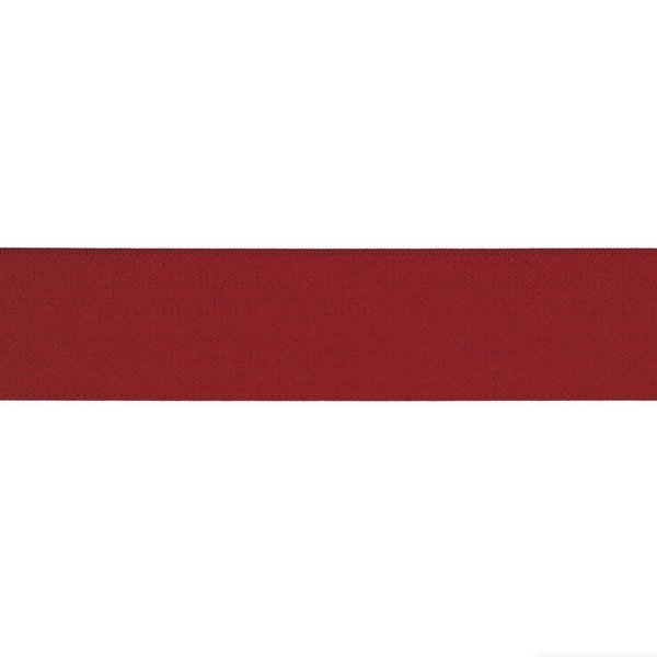 Gummi Unterhosengummi Wäschegummi Uni 40 mm Rot